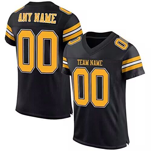 2024 Youth NFL custom throwback black nike jersey style 4